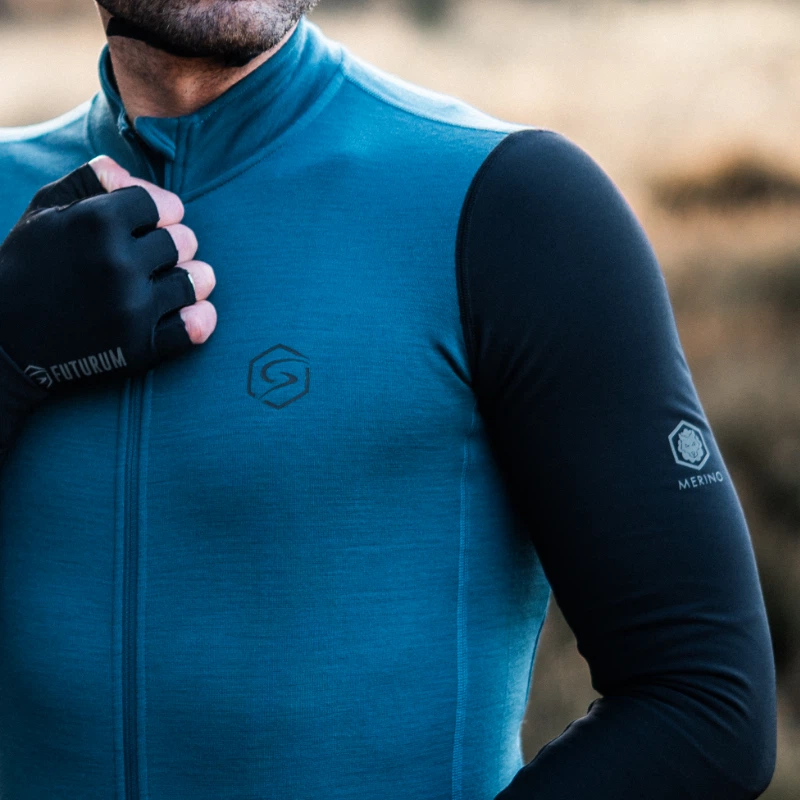 FUTURUM Jona Merino Fietsshirt - voorkant
