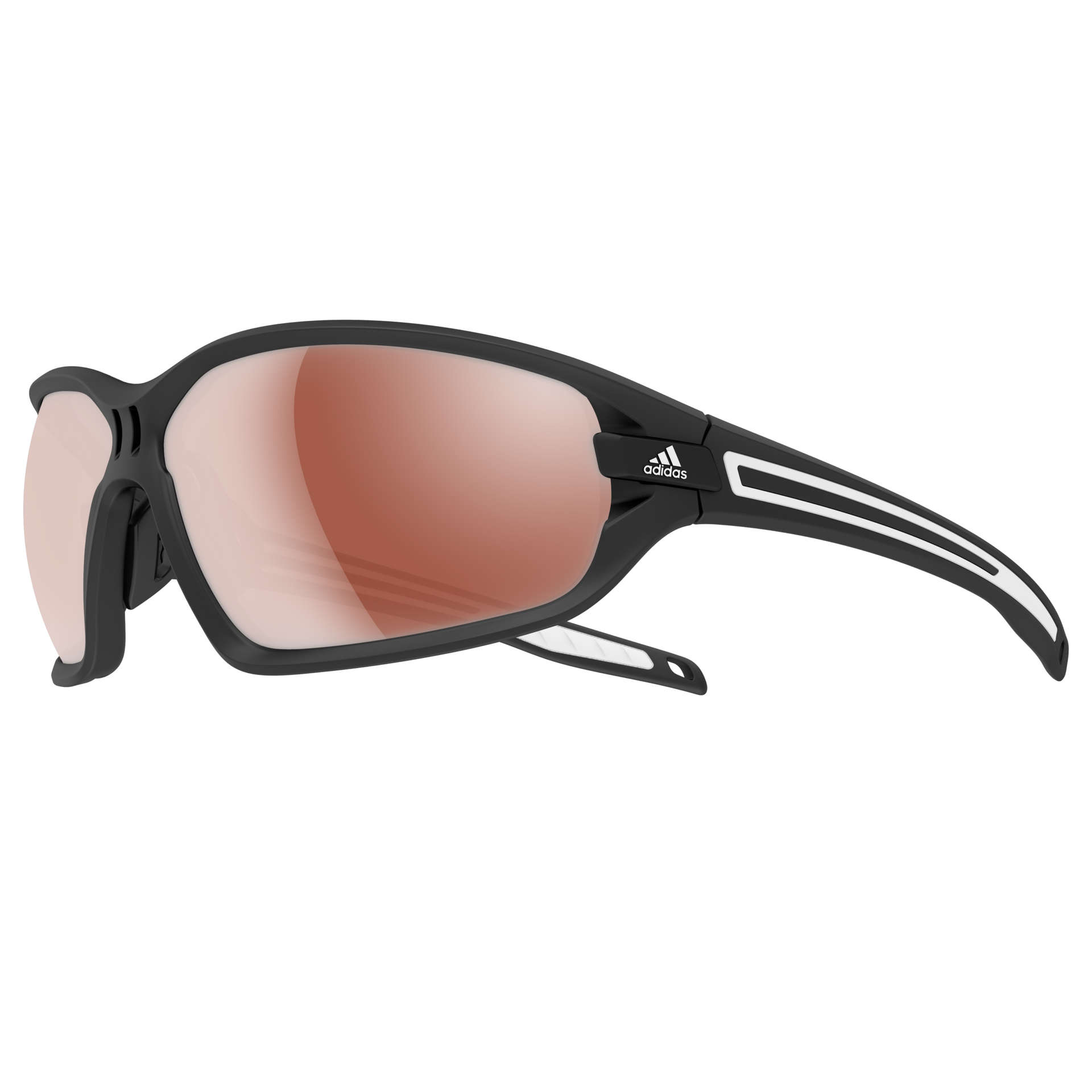 adidas Evil Eye Evo Basic L Sport Zonnebril Mat Zwart/Wit