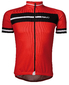 AGU Macari Fietsshirt Korte Mouwen Rood/Zwart Heren