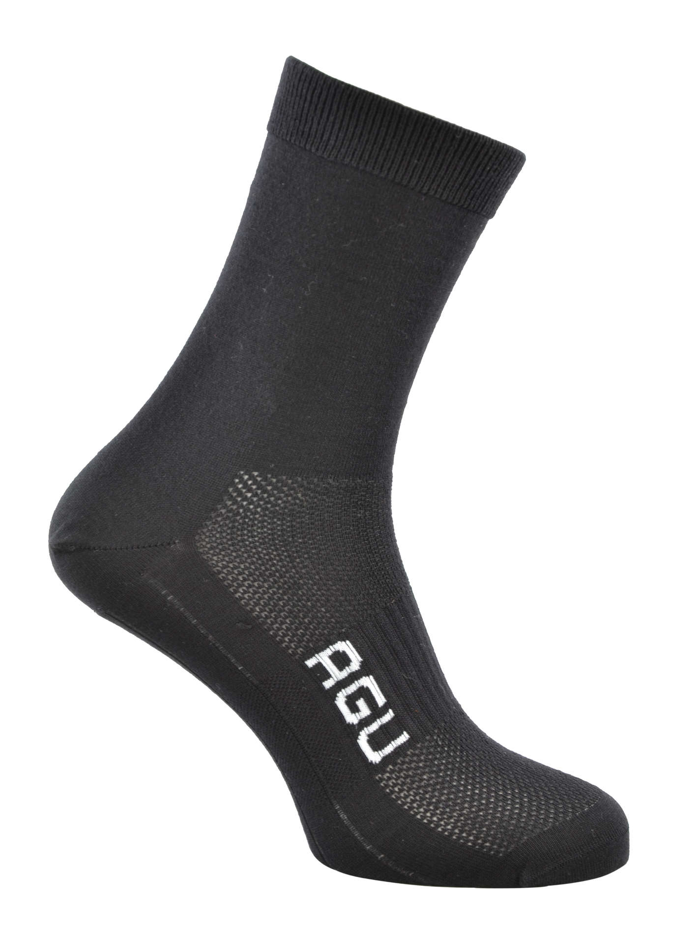 AGU Merino Fietssokken Zwart Unisex