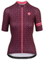 AGU Velo Love Fietsshirt Korte Mouwen Donkerrood Dames