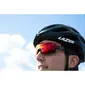 AGU Bold Anti Fog Fietsbril Zwart met Red Lens