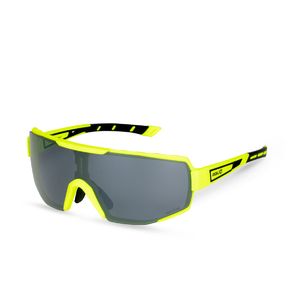 AGU Bold Anti Fog Fietsbril Geel met Black Lens