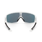 AGU Bold Anti Fog Fietsbril Wit met Red Lens