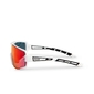 AGU Bold Anti Fog Fietsbril Wit met Red Lens