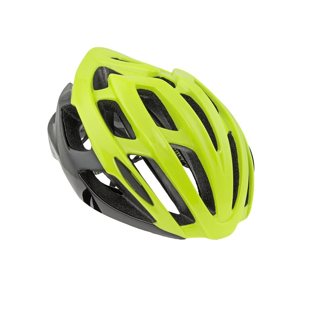 AGU Strato Race Fietshelm Zwart/Geel