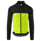 AGU Essential Winter Thermo Fietsjack Zwart/Geel Heren