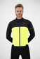AGU Essential Winter Thermo Fietsjack Zwart/Geel Heren