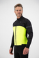 AGU Essential Winter Thermo Fietsjack Zwart/Geel Heren
