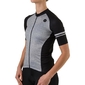 AGU Essential Melange Fietsshirt Korte Mouwen Grijs/Zwart Dames