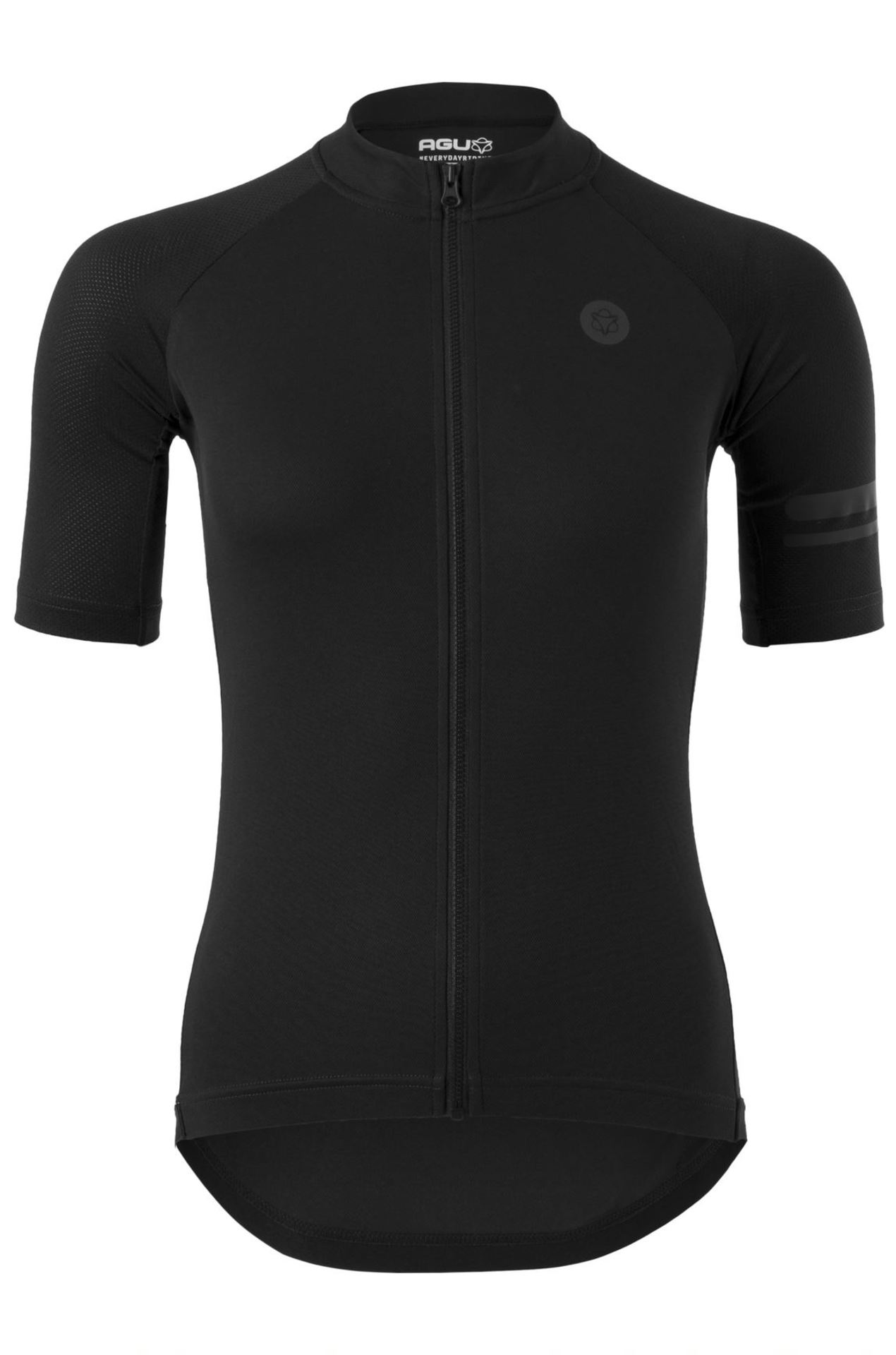 AGU Core II Essential Fietsshirt Korte Mouwen Zwart Dames