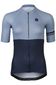 AGU Duo Essential Fietsshirt Korte Mouwen Lichtblauw/Donkerblauw Dames