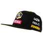AGU Jumbo-Visma 2022 Podium Cap Flat Zwart/Geel