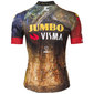 AGU Jumbo-Visma Replica TDF 2022 Fietsshirt Korte Mouwen Dames