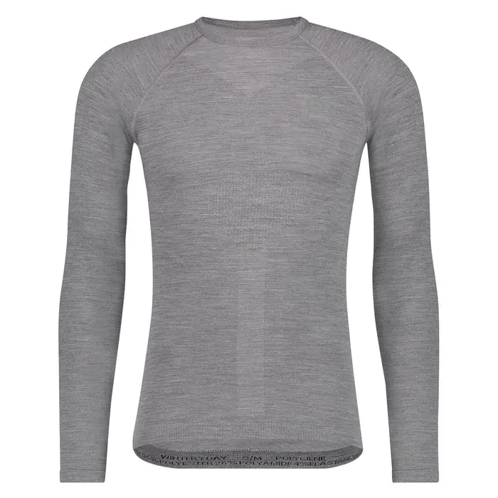 AGU Winterday Merino Thermoshirt Lange Mouwen Grijs