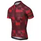 AGU Triangle Stripe Essential Fietsshirt Korte Mouwen Rood Heren