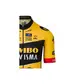 AGU Jumbo-Visma Replica Fietsshirt Korte Mouwen Geel/Zwart Heren