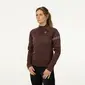 AGU Essential Thermo Fietsjack Donkerrood Dames