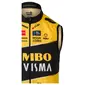 AGU Jumbo-Visma Replica Windvest Geel/Zwart Heren