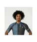 AGU Vertical Paint Performance Fietsshirt Korte Mouwen Blauw Heren