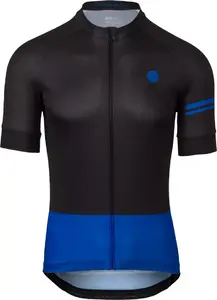 AGU Duo Essential Fietsshirt Korte Mouwen Zwart/Blauw Heren