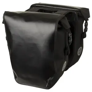 AGU Clean Double Shelter Large 42L Fietstas Zwart