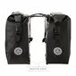 AGU Clean Double Shelter Large 42L Fietstas Zwart