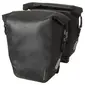 AGU Clean Double Shelter Click'nGo Medium MIK 34L Fietstas Zwart