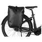 AGU Clean Single Shelter Click'nGo Large 21L Fietstas/Rugzak Zwart