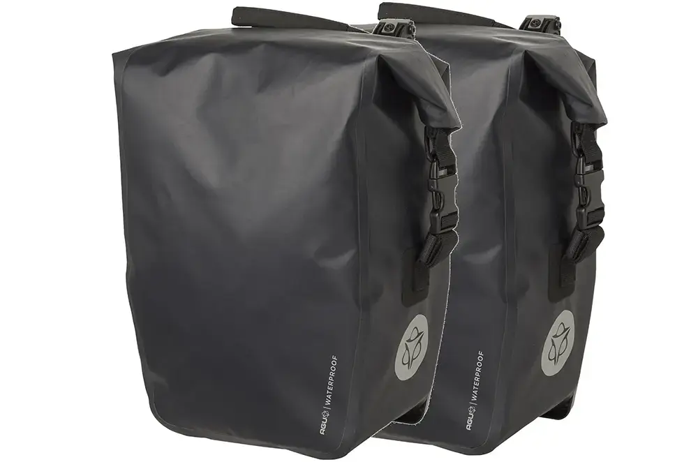 AGU Set Lightweight Single Shelter Click'nGo Medium Fietstassenset Zwart