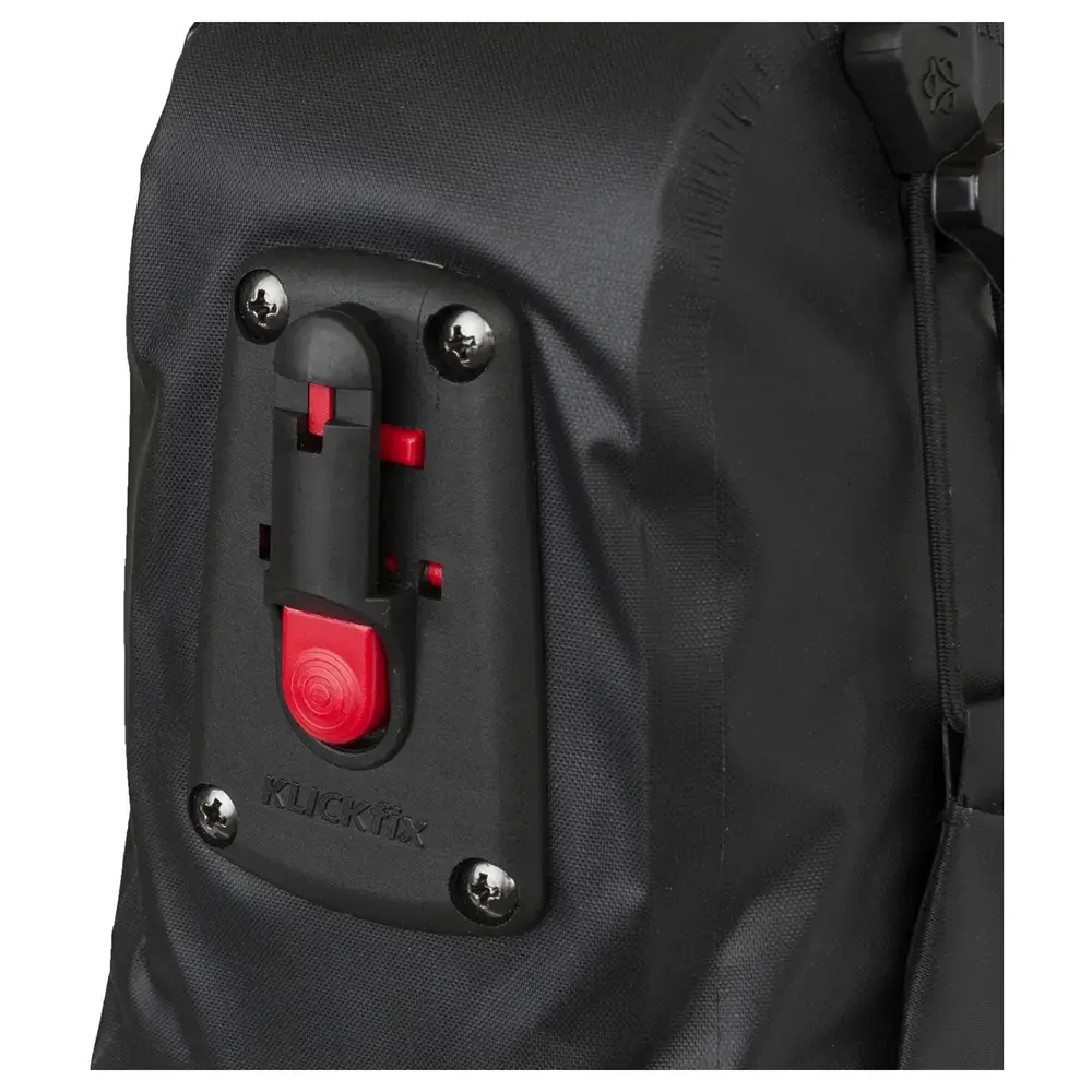 AGU Shelter 1.3L Zadeltas Zwart