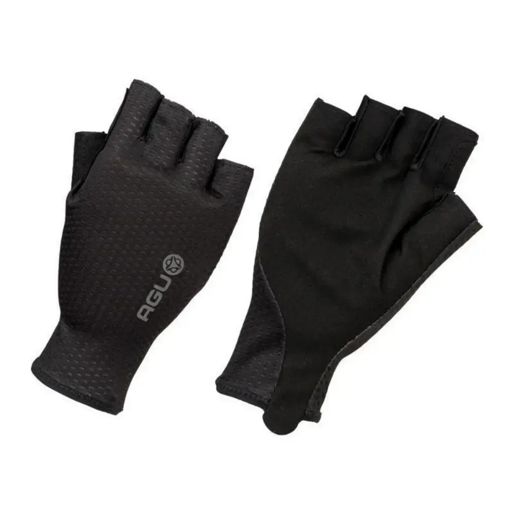 AGU Aero Performance Zomer Fietshandschoenen Zwart
