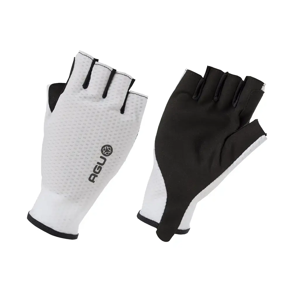 AGU Aero Performance Zomer Fietshandschoenen Wit