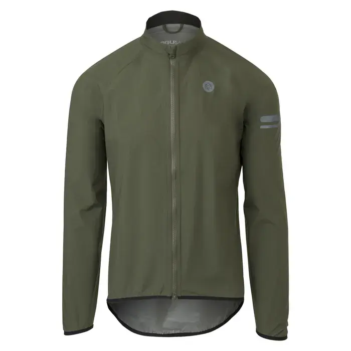 AGU Essential Regenjack Groen Heren