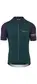 AGU Colorblock Performance Fietsshirt Korte Mouwen Groen/Paars Heren