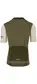 AGU Colorblock Performance Fietsshirt Korte Mouwen Beige/Groen Heren