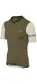 AGU Colorblock Performance Fietsshirt Korte Mouwen Beige/Groen Heren