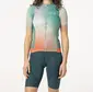 AGU Gradient Performance Fietsshirt Korte Mouwen Groen/Multi Dames