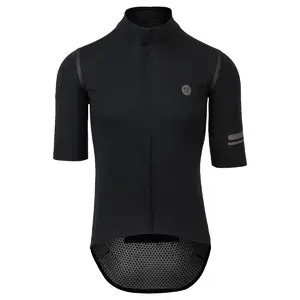 AGU Rain Performance Fietsshirt Korte Mouwen Zwart Heren