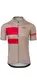 AGU Stripes Essential Fietsshirt Korte Mouwen Bruin/Oranje Heren