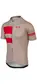 AGU Stripes Essential Fietsshirt Korte Mouwen Bruin/Oranje Heren