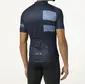 AGU Stripes Essential Fietsshirt Korte Mouwen Donkerblauw Heren
