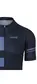 AGU Stripes Essential Fietsshirt Korte Mouwen Donkerblauw Heren