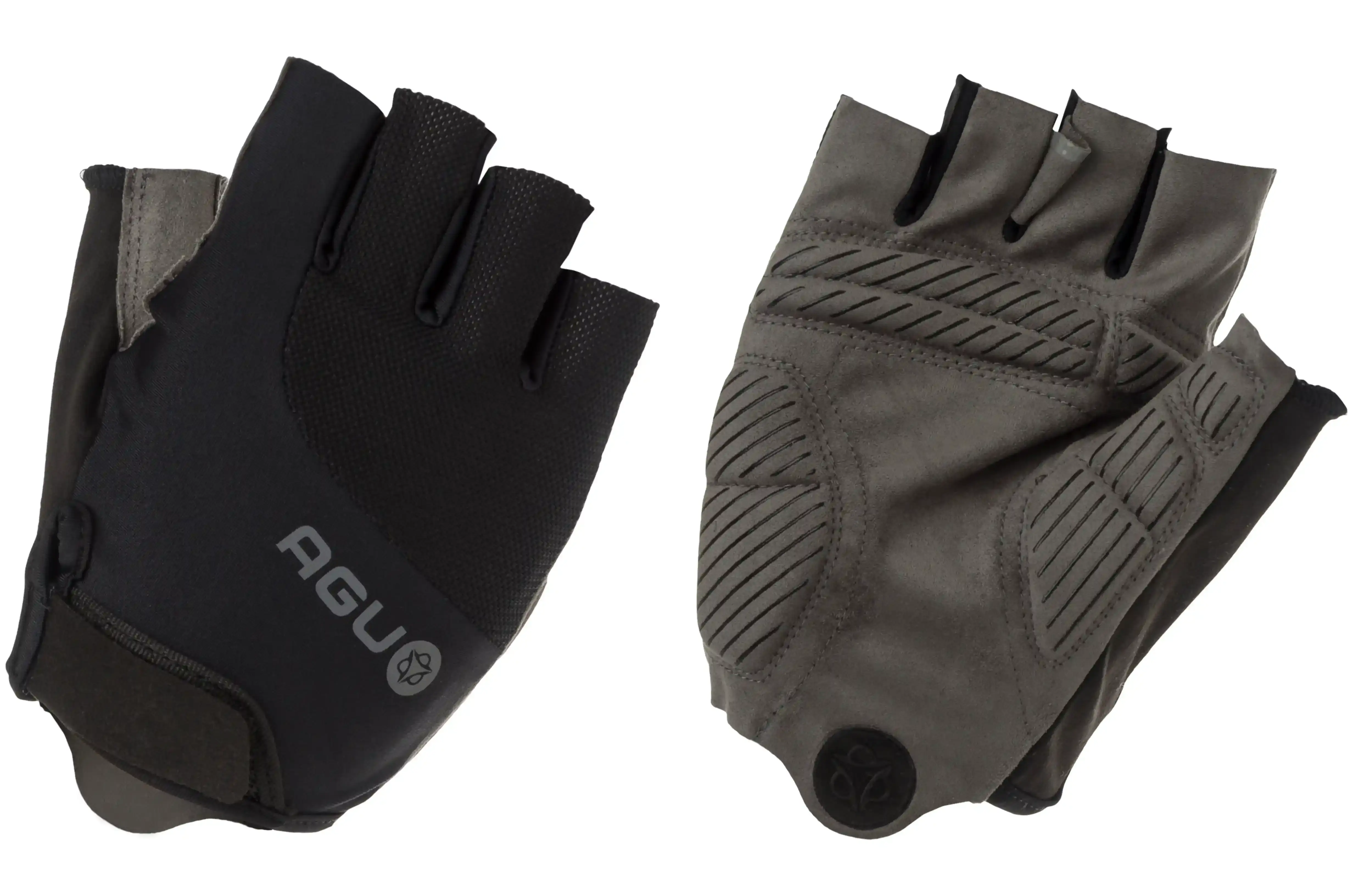 AGU Super Gel Zomer Fietshandschoenen Zwart
