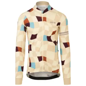 AGU Performance Square Fietsshirt Lange Mouwen Geel Heren