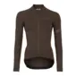 AGU Performance Solid Fietsshirt Lange Mouwen Donkerbruin Dames