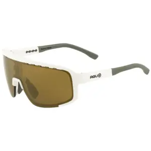 AGU Bold 2.0 Sport Zonnebril Wit met Brown Lens