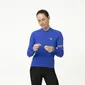AGU Performance Solid Fietsshirt Lange Mouwen Blauw Dames