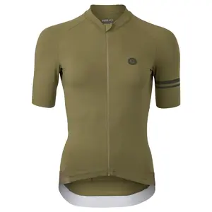 AGU Solid Performance Fietsshirt Korte Mouwen Groen Dames
