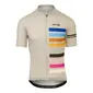 AGU Rainbow Essential Fietsshirt Korte Mouwen Beige/Multi Heren